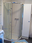 Ferienhaus Erdgeschoss Dusche